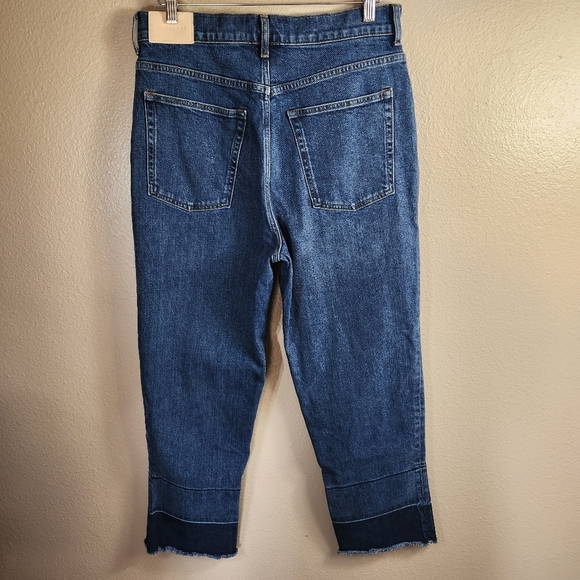 Everlane Womens |31| The Way-High Sailor Released Hem Jeans in Abyss - Picture 7 of 12